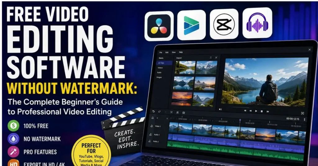 free video editing software without watermark