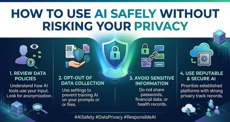 How to Use AI Safely Without Risking Your Privacy how to use ai safely without risking your privacy