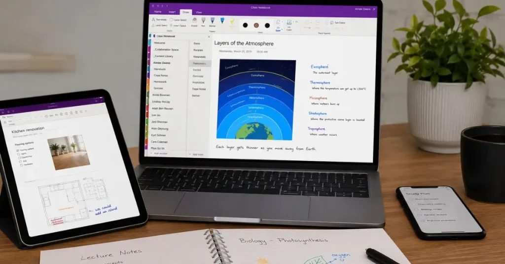 top note-taking apps for students and professionals